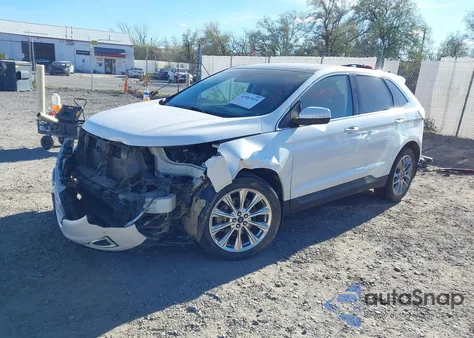 2018 Ford Edge Titanium из США, поврежденный, VIN 2FMPK4K86JBB69132